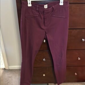 Gap Burgundy Pants